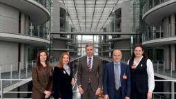 Голова Комітету з питань здоров’я нації Михайло Радуцький та голова євроінтеграційного підкомітету Комітету Ольга Стефанишина провели робочу зустріч із німецькими колегами з Бундестагу