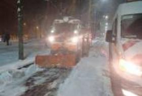 На уборку от снега столичных мостов и путепроводов направляют 7,7 миллионов гривен