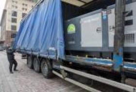 В Киев из Копенгагена поступили генераторы и мобильная котельная