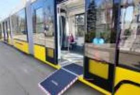 На Левом берегу столицы на маршрут вышли новые трамваи