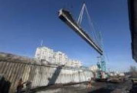 В столице идет капитальный ремонт путепровода на ул. Рональда Рейгана