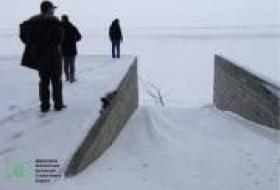 Госэкоинспекция обнаружила незаконную застройку прибрежной полосы Киевского водохранилища