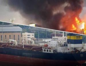 Україна вгатила по танкеру тіньового флоту рф, який перевозив нафту в обхід санкцій
