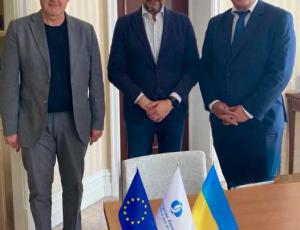 Голова Комітету Олег Бондаренко провів зустріч з керівництвом Департаменту ядерної безпеки ЄБРР