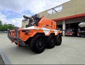 Hyundai создала робота-пожарного, который работает при температуре до 760°C