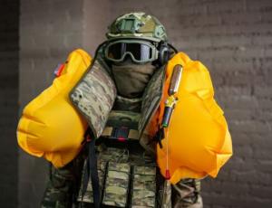 «UKRTAC першим в Україні виготовив і поставив армії бронежилети з елементом позитивної плавучості», — Северіон Дангадзе