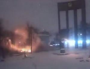Нічна атака на Україну: вибухи у Києві та Львові (відео)