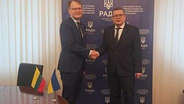 Міжпарламентські зв’язки: відбулася зустріч голови Комітету з питань зовнішньої політики та міжпарламентського співробітництва з депутатом Європейського парламенту