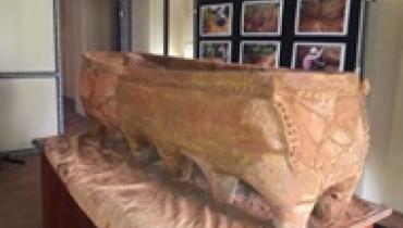 В Южной Индии нашли уникальный 2300-летний терракотовый саркофаг