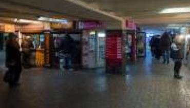 До 31 марта будут частично ограничивать движение пешеходов подземным переходом на Майдане Незалежности