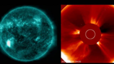Мощный всплеск на Солнце вызвал перебои в радиосвязи