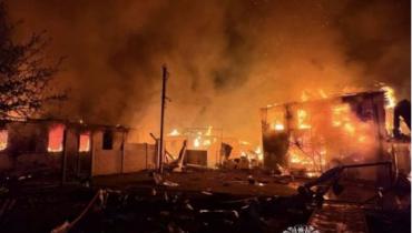 Дрони ворога масовано атакували Балаклію на Харківщині (фото)