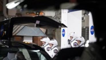 Falcon 9 доправил четырех астронавтов на МКС