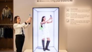 Samsung представила коммерческие 3D-дисплеи, для которых не нужны очки