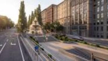 На пересечении бульвара Шевченко и улицы Крещатик обустроят доступное современное общественное пространство