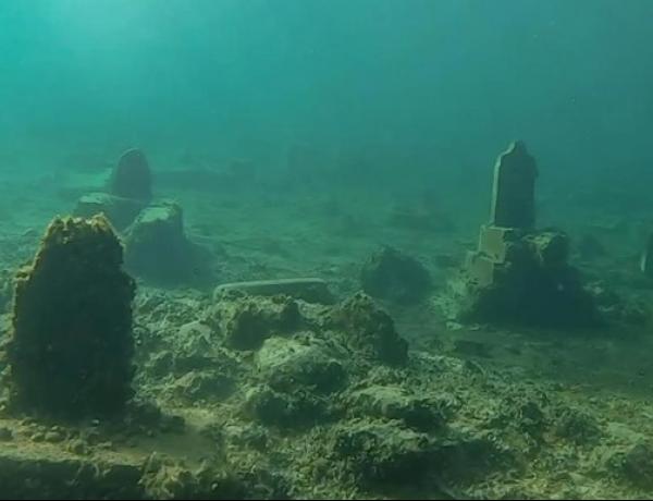 В Турции под водой обнаружены 2400-летние исторические сооружения