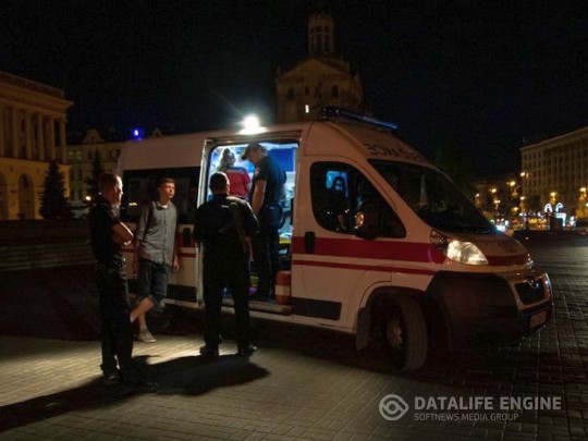В центре Киева произошла драка с поножовщиной: детали и фото с места происшествия