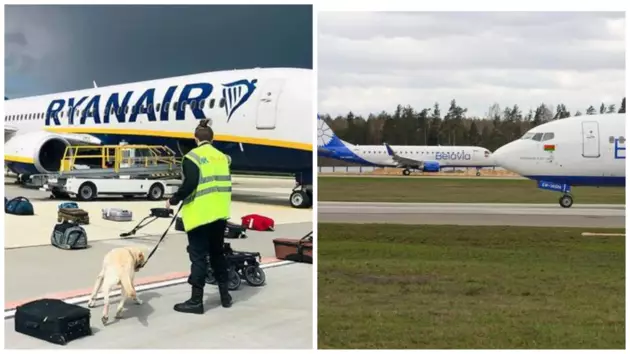 Принудительная посадка самолета Ryanair: в "Белавиа" возмущены запретом на полеты