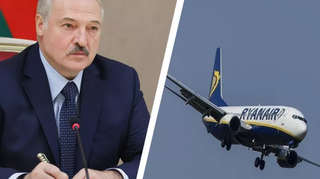 Принудительная посадка Ryanair. Лукашенко высказался о закрытом авиасообщении Украины с Беларусью