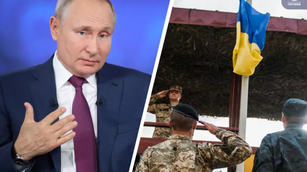 "Это вызывает беспокойство". Путин пожаловался на "военное освоение" Украины