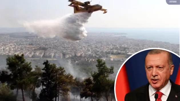 Страшные пожары в Турции: пять регионов объявили зоной бедствия