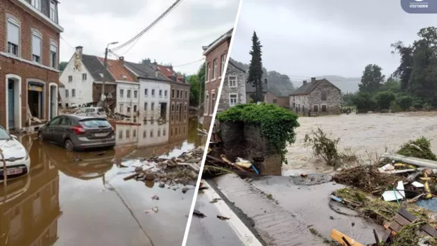 В Бельгии резко возросло число жертв наводнения (фото, видео)